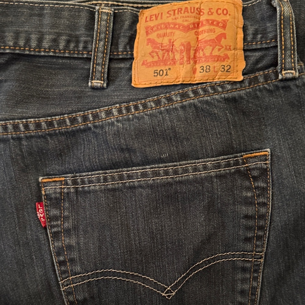 Levi’s 501. Size 38 x 32.
